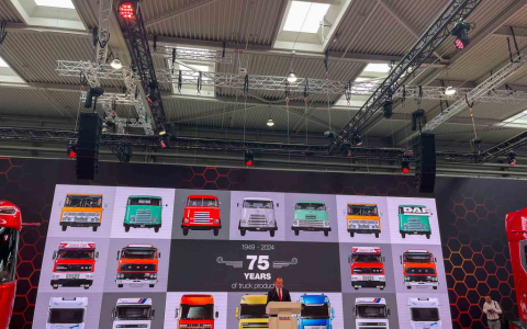 2024 IAA: عرض محرك ديزل بتقنية دورة ميلر، مشاركة جميع طرازات الديزل، تحليل معروضات شركة داف الهولندية