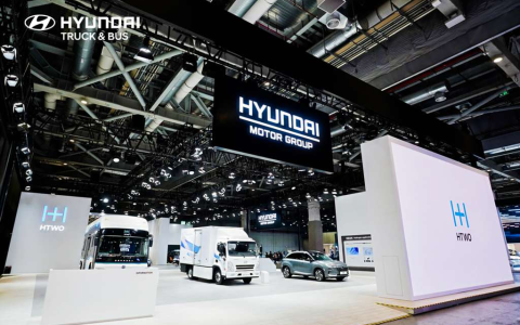 قيادة مستقبل اللوجستيات الخضراء – شاحنة خلايا الوقود الهيدروجينية الخفيفة MIGHTY Fuel Cell من “هيونداي” تتألق في معرض الصين الدولي للاستيراد