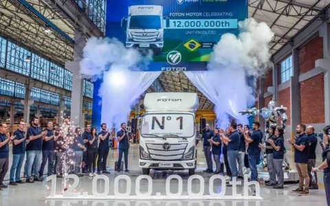 ​​شركة Foton Motors تصل إلى إنتاج 12 مليون مركبة! أول سيارة من مصنع البرازيل تبدأ فصلاً جديداً في التوسع العالمي​​