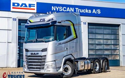 إصدار محدود عالمياً بـ 75 وحدة! شاحنة القاطرة DAF XG+ المزودة بكبائن مزدوجة — رمز القوة الهولندي
