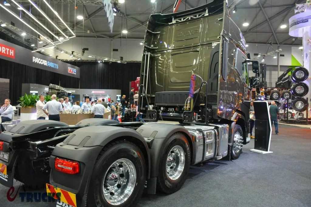 ​​660 حصانًا من القوة الميكانيكية: شاحنة DAF XG+ الأسترالية تظهر في معرض Brisbane Truck Show، هل هناك اختلافات أخرى في المواصفات؟​​