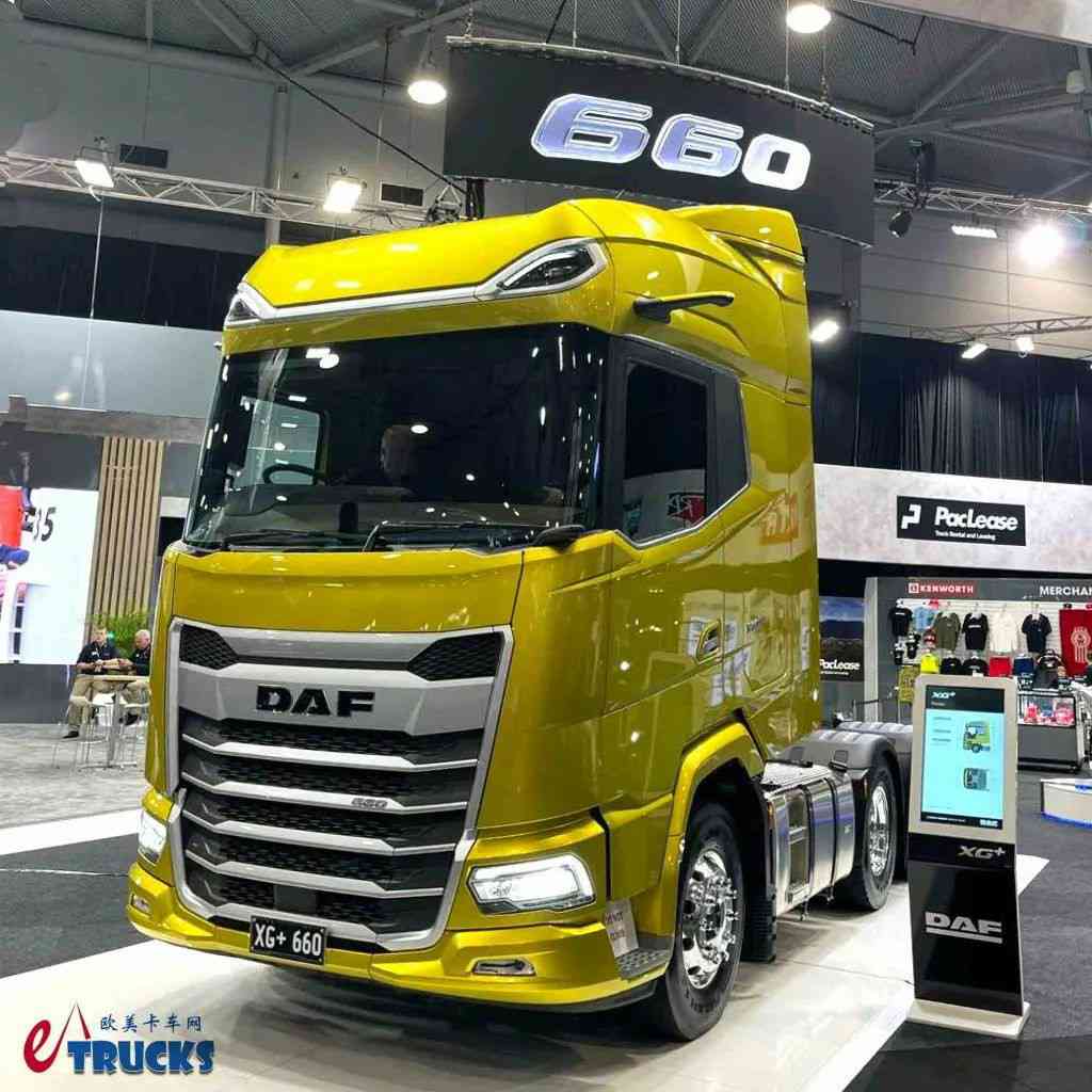 ​​660 حصان! هل يأتي "ملك DAF" بمحرك كمنز؟ تحليل مصور لشاحنة DAF XG+ الأسترالية​​