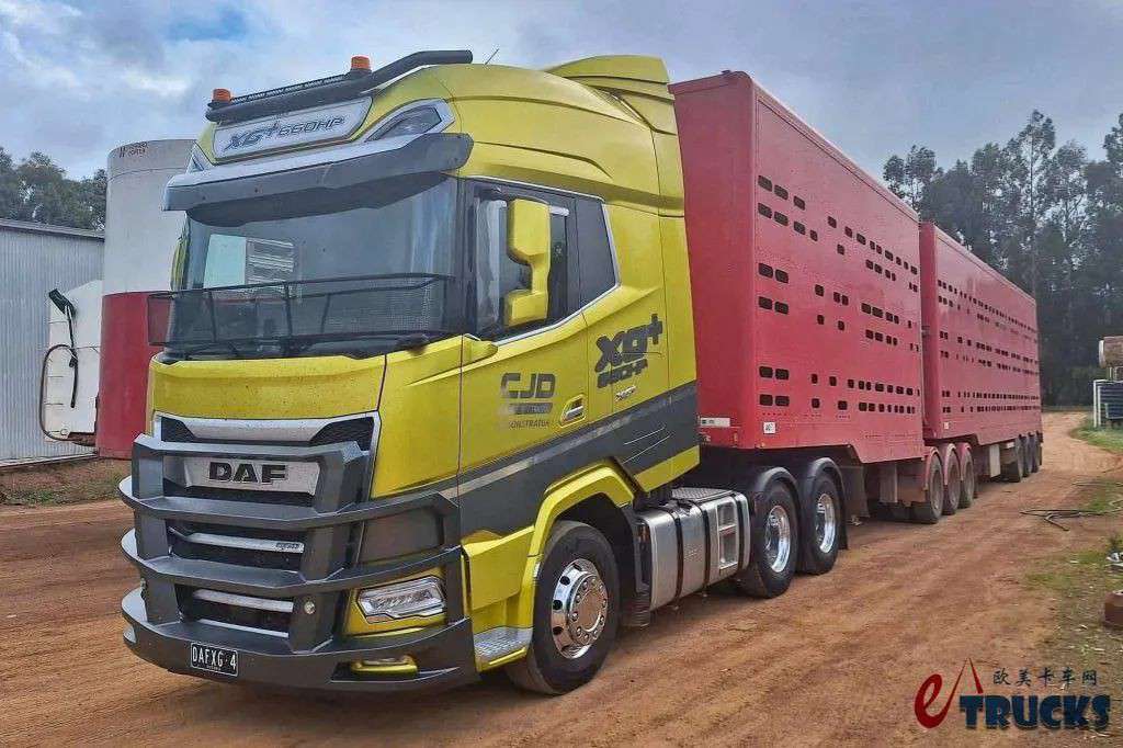 ​​660 حصان! هل يأتي "ملك DAF" بمحرك كمنز؟ تحليل مصور لشاحنة DAF XG+ الأسترالية​​