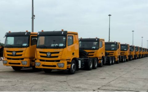 ​​تسليم BAIC FOTON لـ 150 جرار شاحنات AUMAN R لعميل استراتيجي في غانا، وإرساء معلم جديد في استراتيجية غرب أفريقيا!​​