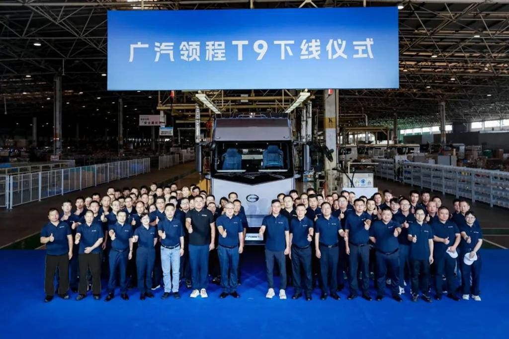 GAC Lingcheng T9: أول شاحنة ثقيلة كهربائية بتصميم موجه بالكامل تدخل الإنتاج
