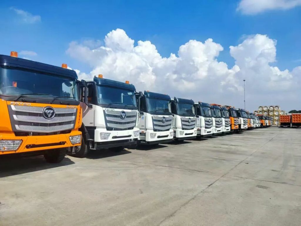 شركة BAIC FOTON توقع عقدًا لتوريد 125 شاحنة ثقيلة مع عميل رئيسي في قطاع التعدين بجنوب شرق آسيا