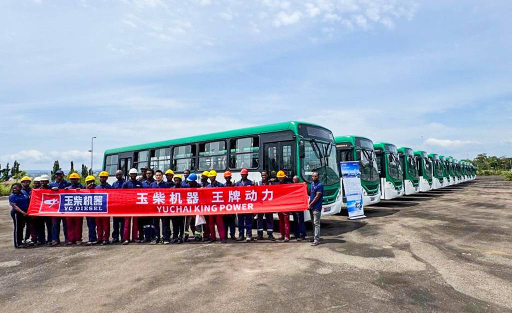 تعويض العلامات التجارية العالمية الفاخرة! توريد Yuchai محركات حافلات إلى نيجيريا