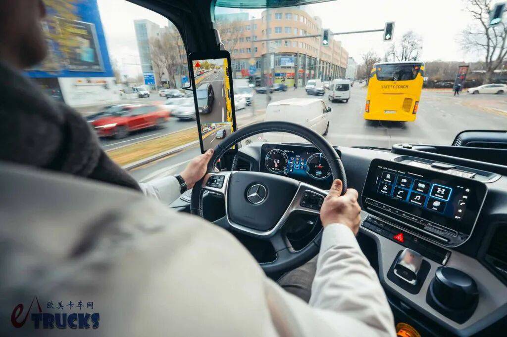 ثورة أمان الشاحنات في العصر الكهربائي؟ مرسيدس-بنز تطلق eActros 600 Safety Truck (شاحنة الأمان)