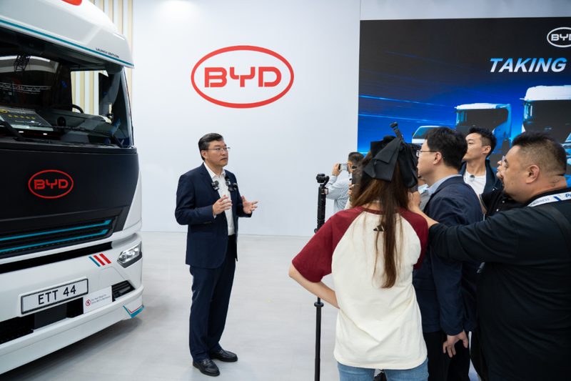 BYD تعرض تشكيلة شاحناتها الكاملة في معرض IAA 2026 بألمانيا مع حلول بيئية متكاملة للطاقة